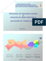 Mapas Da Regionalização Por CEREST