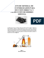 Pellets de Mineral de Hierro Energizados