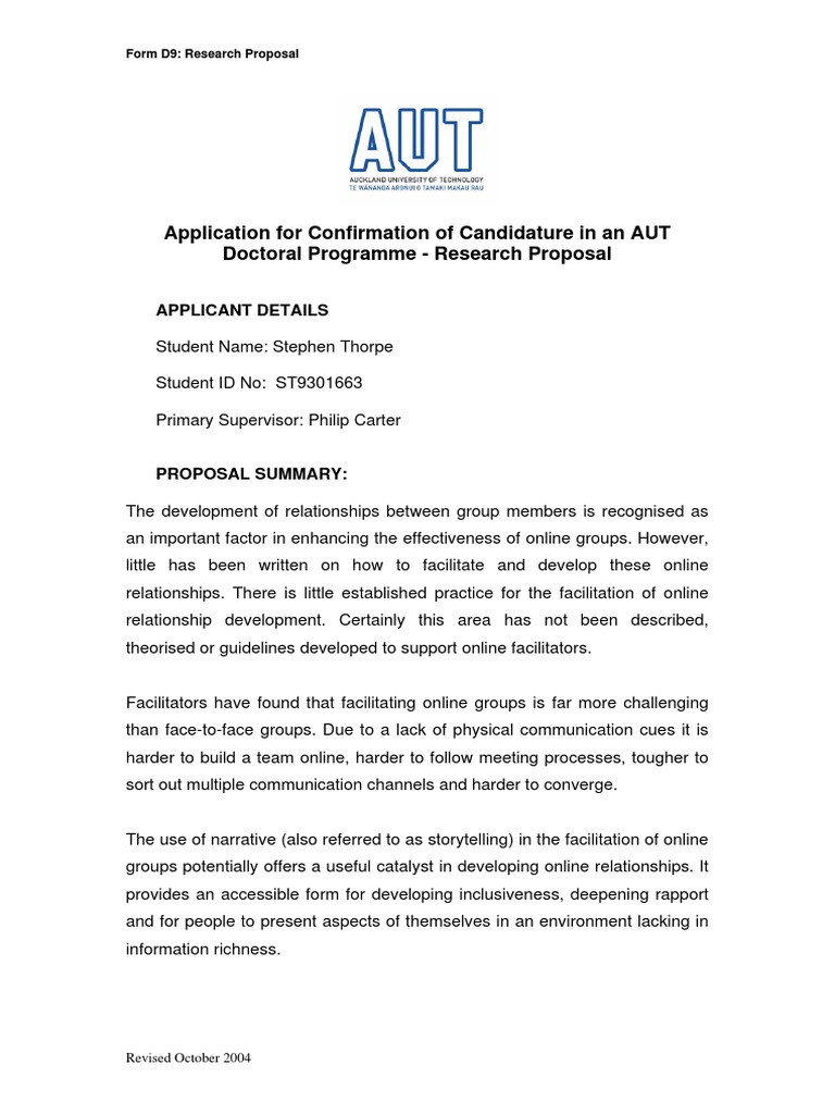 Student research proposal example pdf picture