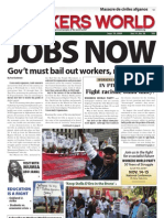 Jobs Now: Gov'T Must Bail Out Workers, Not The Rich