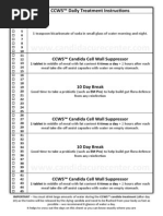 Download CCWS Candida Cleanser Day by Day Treatment Instructions by CCWS Candida Cleanser Treatment Protocol SN198715588 doc pdf