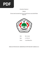 Makalah Komunikasi Organisasi Tugas Uts - Prilaku Organisasi