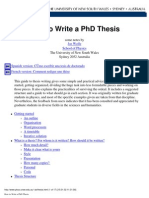 How to Write a PhD Thesis_WoeWolf_UNSW