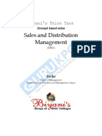 Sales and Distribution Mgt
