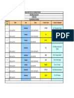 EPGDIM 2012-2014 Term Iii Examination Schedule: 1 Dr. Deepanker Sinha
