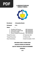 Download Laporan Praktikum Laboratorium Kimia Fisika Kecepatan Reaksi Zandhika Alfi Pratama by Zandhika Alfi Pratama SN198768970 doc pdf
