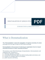 Demutualization Intro Implmntation