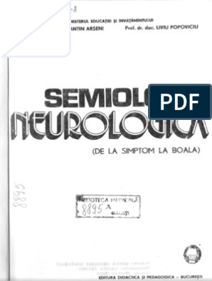 Semiologie Neurologica Bucuresti
