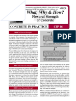 CIP16 - Flexural Strength of Concrete