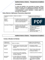 06 - Planejamento de Trabalho de Auditoria- Programas.