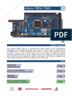 Arduino User Guide Mega 2560