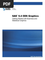 SAS 9.4 ODS Graphics: Getting Started With Business and Statistical Graphics