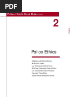 Police Ethics: Police Chiefs Desk Reference