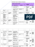 ENGLISH FORM THREE YEARLY SCHEME OF WORK