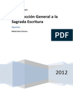 Introducción General A Las Sagradas Escrituras I PDF