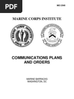 Download Communications Plans and Orders by United States Militia SN19882570 doc pdf