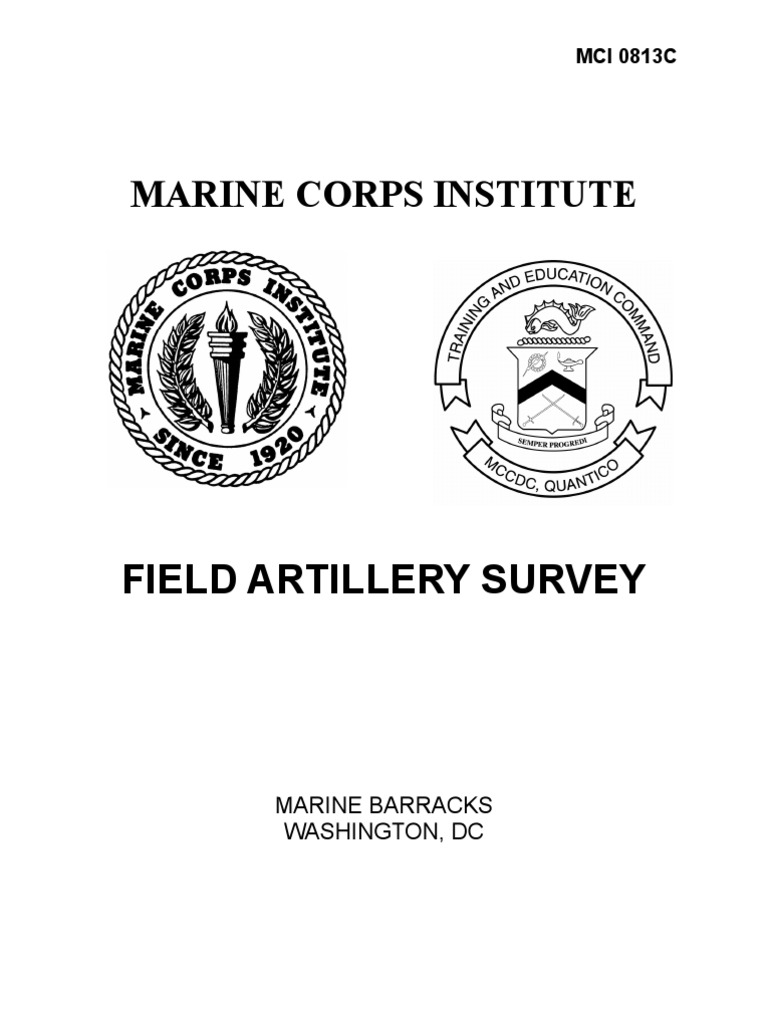 Field Artillery Survey PDF Field Artillery Artillery