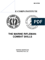 The Marine Rifleman Combat Skills