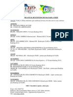 Calendario de Competiçoes Jage