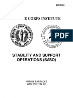 Stability and Support Operations