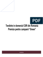 Tendinte Pt CSR - Dragos Dehelean