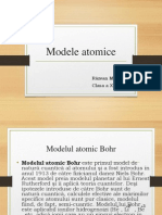 MODELE ATOMICE