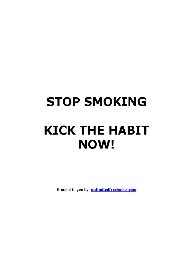 Stop Smoking | Download Free PDF | Cigarette | Tobacco Smoking