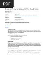 Download Microsoft Dynamics AX 2012 Trade and Logistics by Sridavi SN198851464 doc pdf