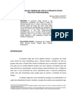 O Congresso Da Virada de 1979 e o Projeto Etico