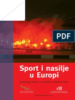 KNJIGA - Sport I Nasilje U Europi