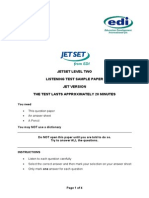JETSET Level 2 Listening SAMPLE (JET Version) - 2