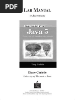 Lab Manual Java