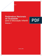 Parâmetros Nacionais de Qualidade para a Educação Infantil (Vol 01)