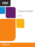 Universal Translator User Guide