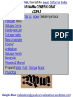 Daftar Nama Generik Obat v2009.1