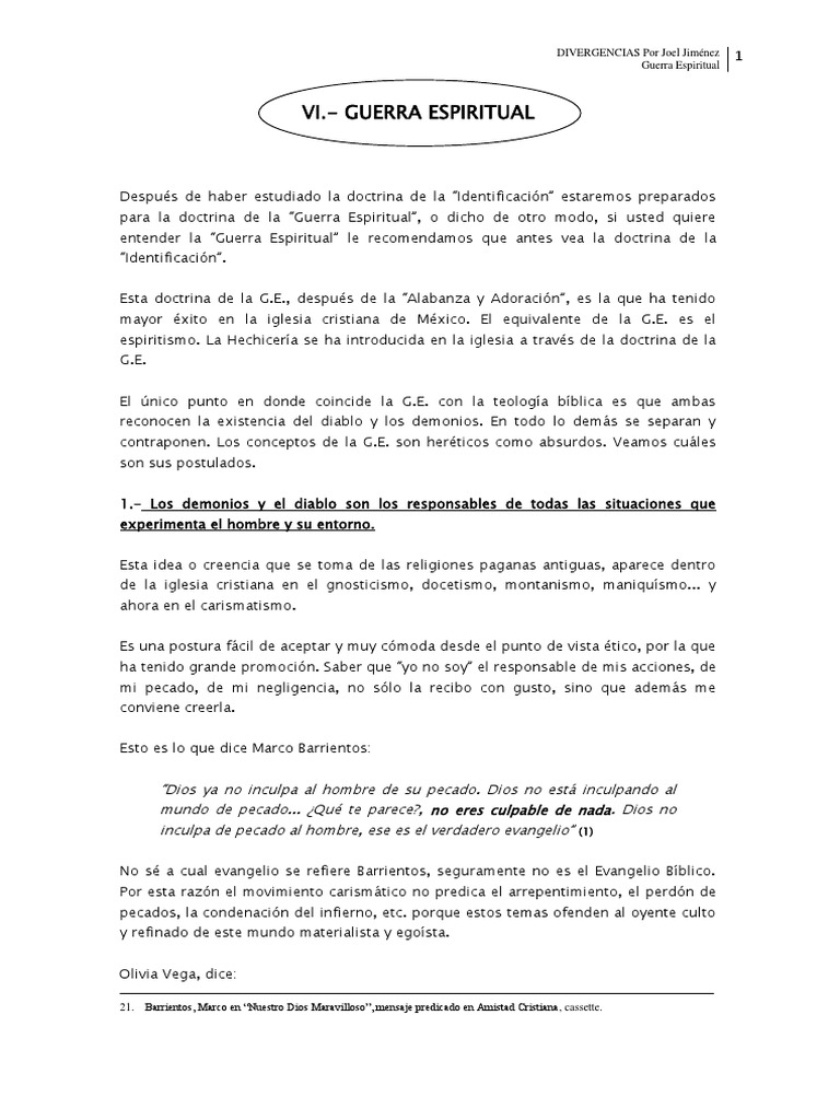 8 Guerra Espiritual - 