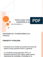 Patología Vascular Periférica Aguda