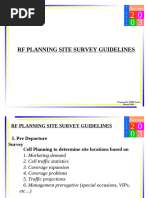 RF Site Survey Guidelines