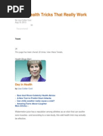 Weird Health Tricks That Really Work