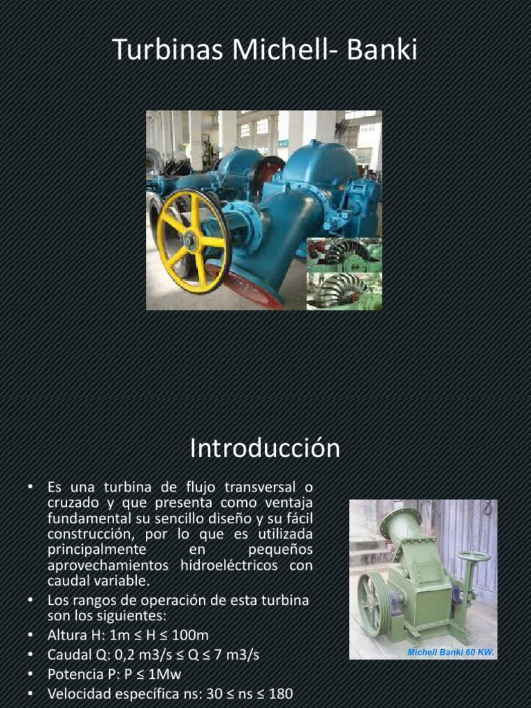 Turbinas MichellBanki (2) Turbine Electricity Generation