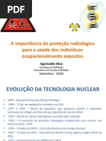 A Importância da Proteção Radiológica para a Saúde de Indivíduos Ocupacionalmente Expostos