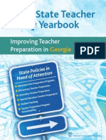 2012 State Teacher Policy Yearbook Georgia NCTQ Report