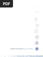 Download The Simons Foundation 2008 Annual Report by The Simons Foundation SN19890382 doc pdf
