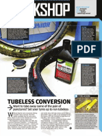 How To Do Tubeless Conversion