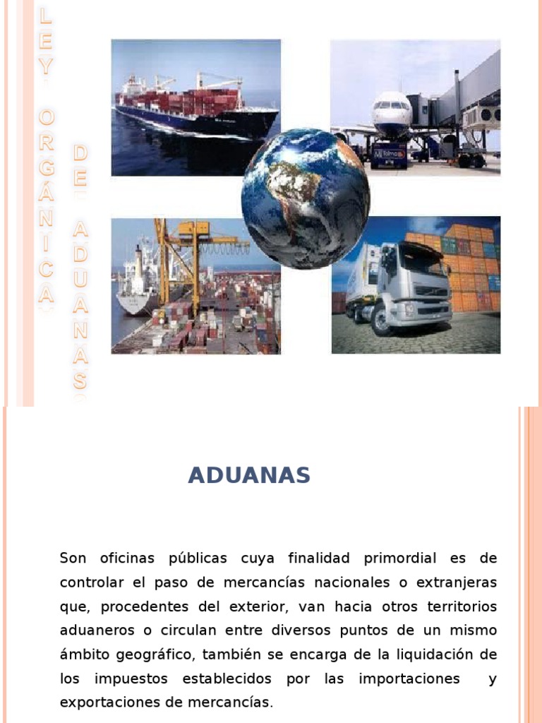 Ley Orgánica de Aduanas | PDF | aduana | Arancel