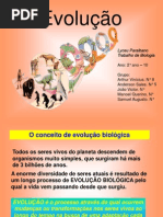 SLIDE EVOLUÇÃO BIOLÓGICA