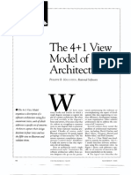 The 4+1 View Model of Architecture