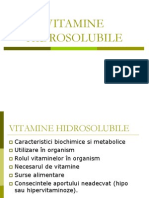 vitamine hidrosolubile