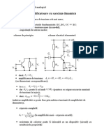 23 - Amplificatoare Cu Sarcina Dinamica