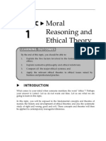 Topic 1 Moral Reasoningand Ethical Theory